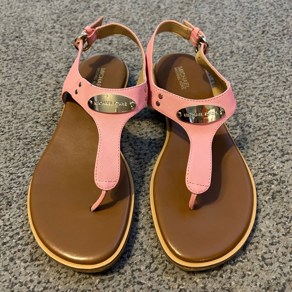 Michael Kors Plate pink sandals - Picture 3 of 6